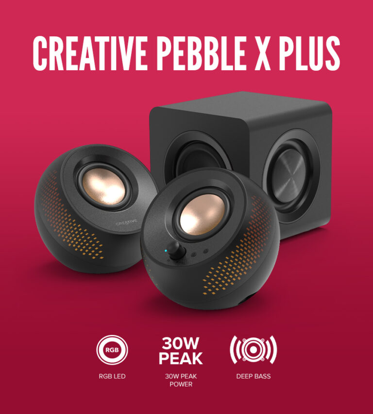 Creative Pebble X Plus Speakers