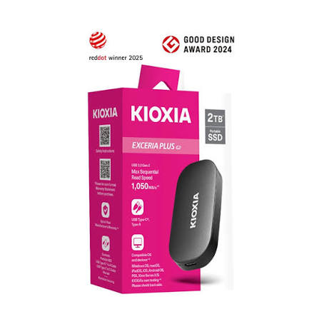 Kioxia Exceria G2 1TB NVMe SSD
